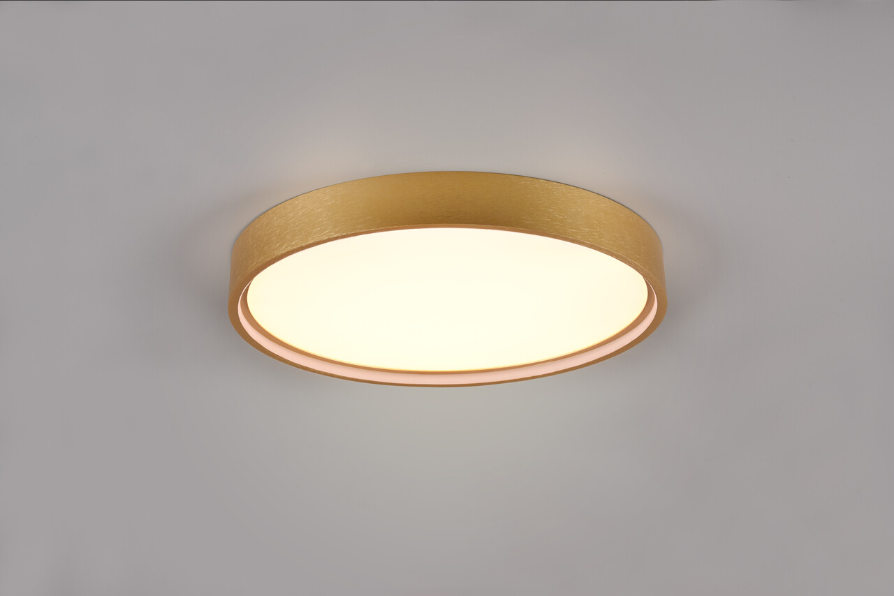 Plafoniera Doha, TRIO, 45x5.5 cm, 29W, 1x SMD, metal, bronz mat - imagine 7